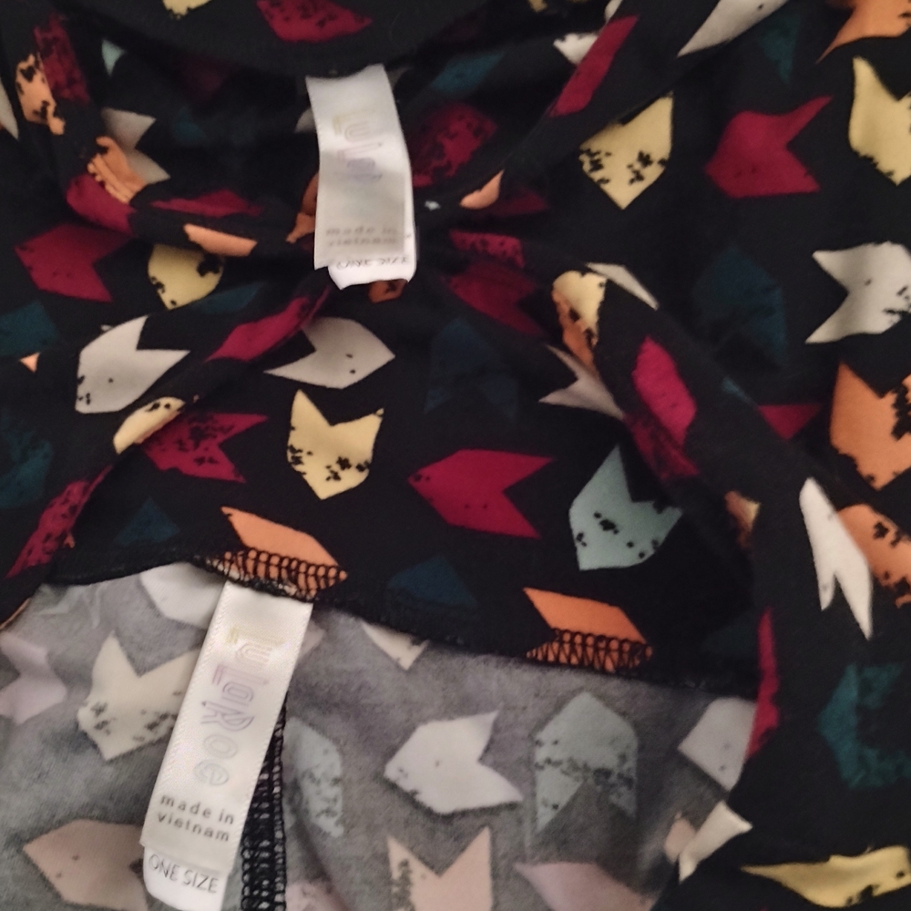 Lularoe Multicolor Geometric Pattern Scarf - image 4